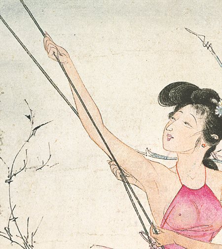 涉县-胡也佛的仕女画和最知名的金瓶梅秘戏图